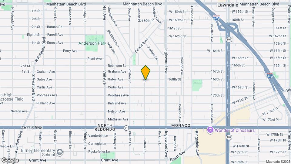 2600 Gates Ave, Unit Apartment #3 Map and Location Details