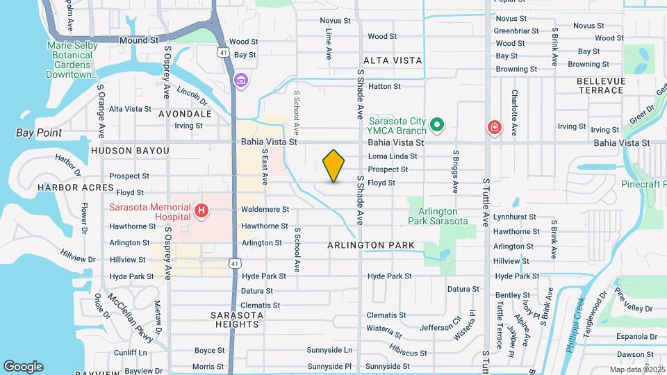 2314 Floyd St Map and Location Details