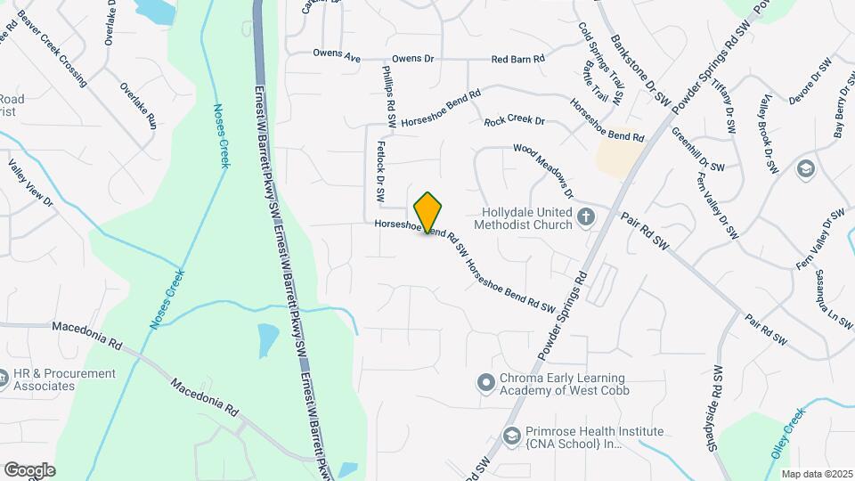 2830 Horseshoe Bend Rd SW Map and Location Details