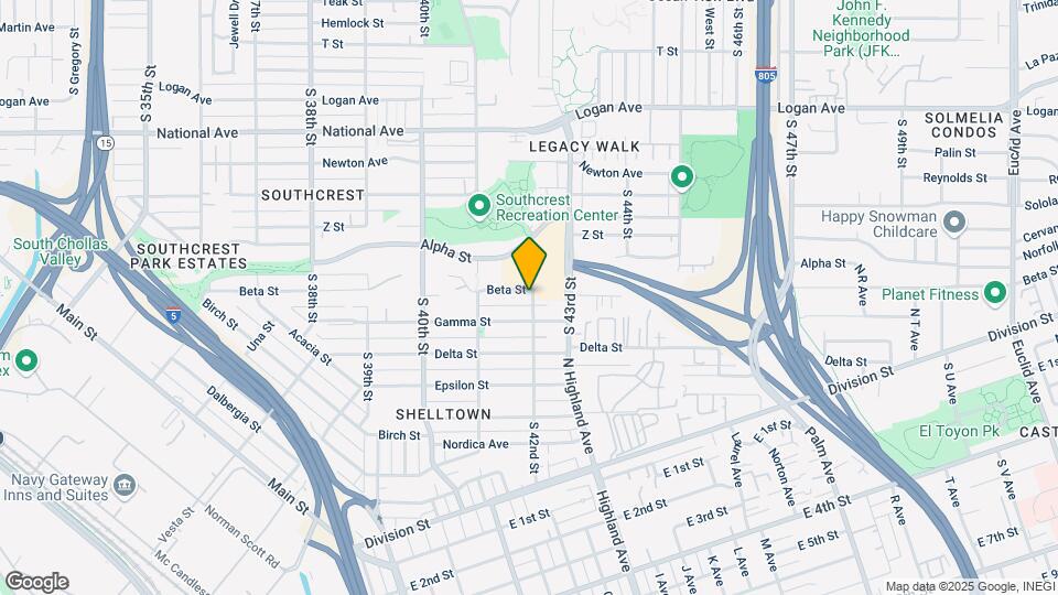 4193 Beta St Map and Location Details