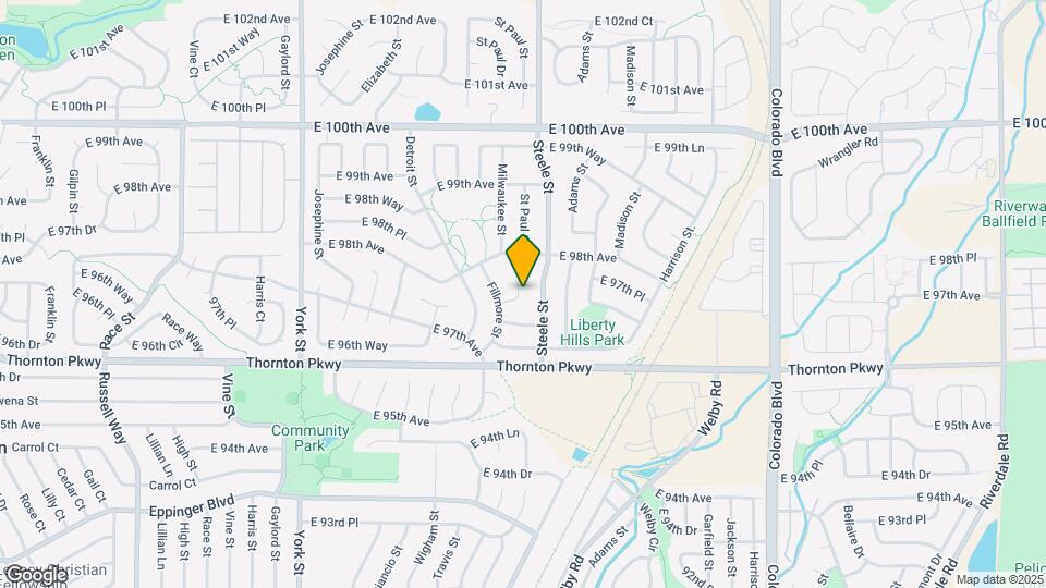 9758 Milwaukee Ct Mapa y Detalles de la Ubicación