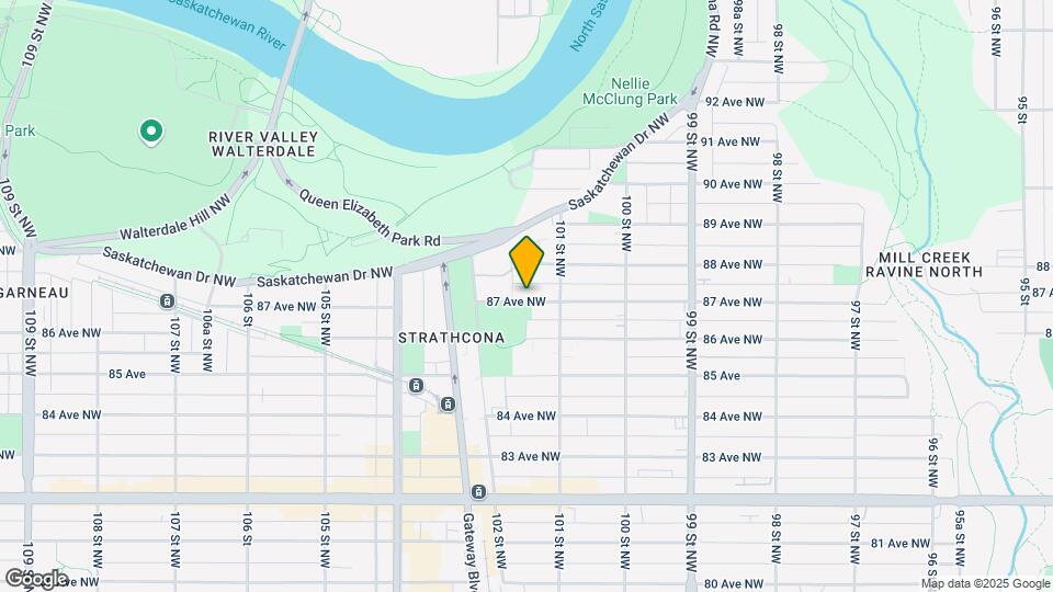 10126 87 Av NW Map and Location Details