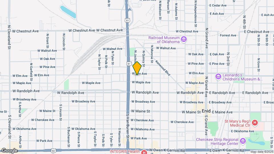 317 N Jackson St Map and Location Details