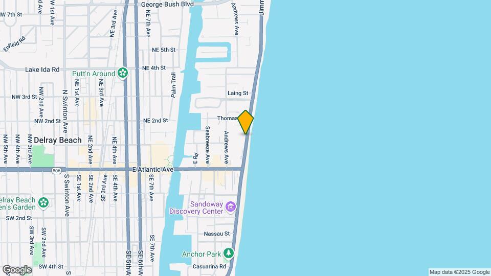 120 N Ocean Blvd-Unit -205 Map and Location Details