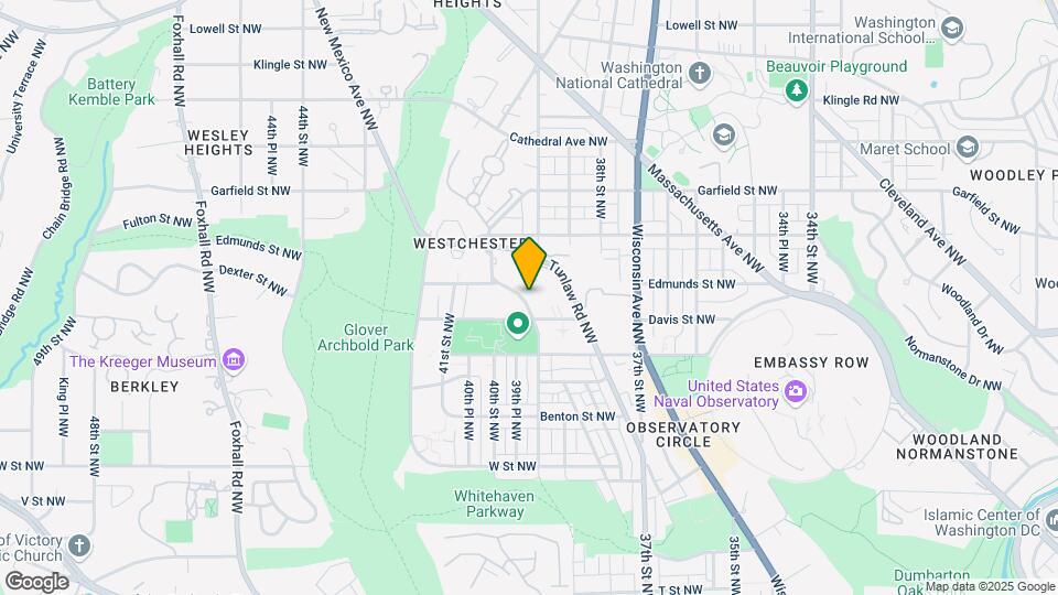 2621 39th St NW Map and Location Details
