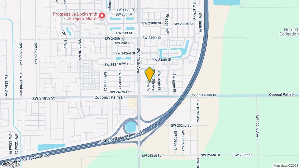 11062 SW 246th St Map and Location Details