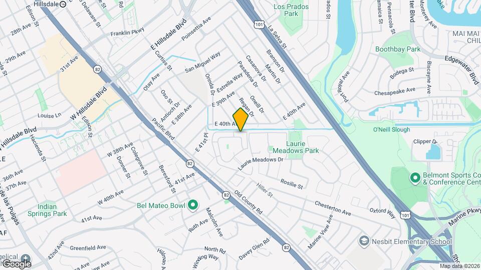 4191 George Ave Mapa y Detalles de la Ubicación