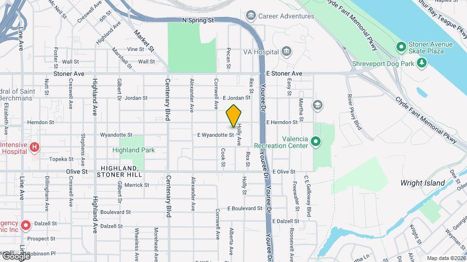 238 E Wyandotte St Map and Location Details