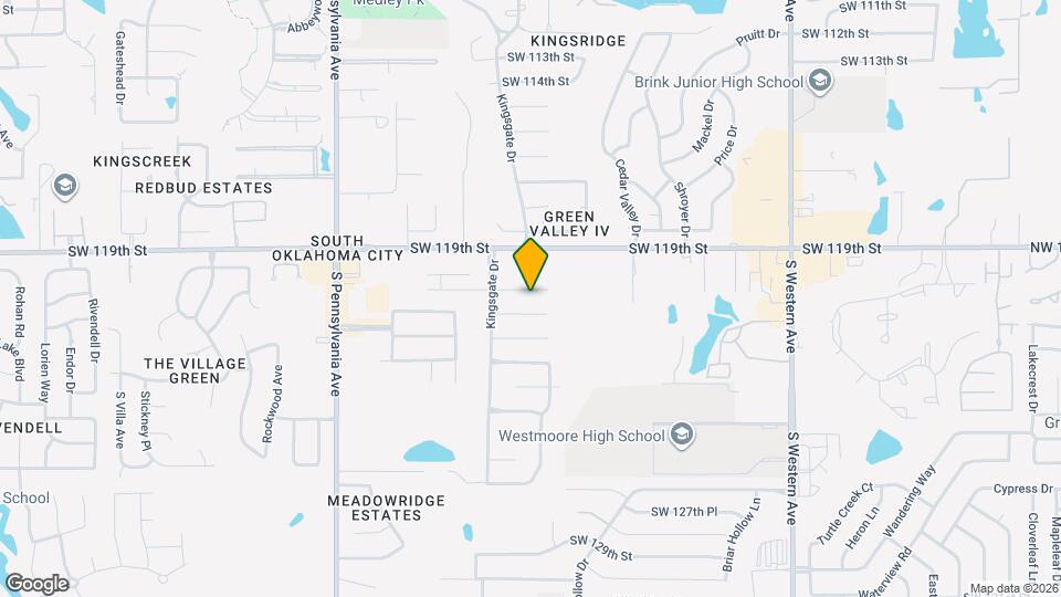 1320 SW 121st Pl Map and Location Details