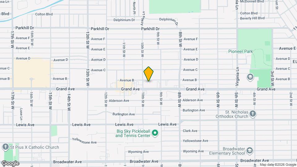 932 Avenue B Map and Location Details