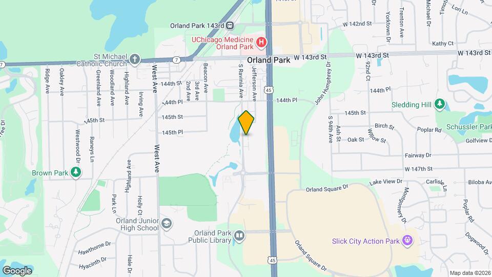 14531 S Ravinia Ave Map and Location Details