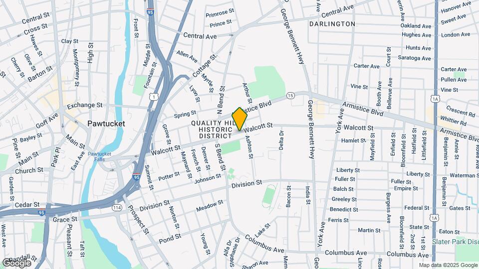 271 Walcott St, Unit 1L Map and Location Details