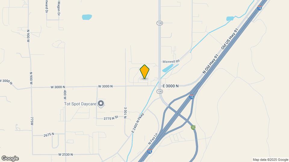 257 E 3025 N Map and Location Details