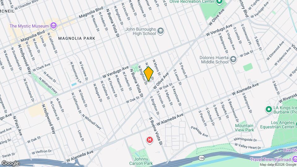 126 N Brighton St, Unit Unit C Map and Location Details