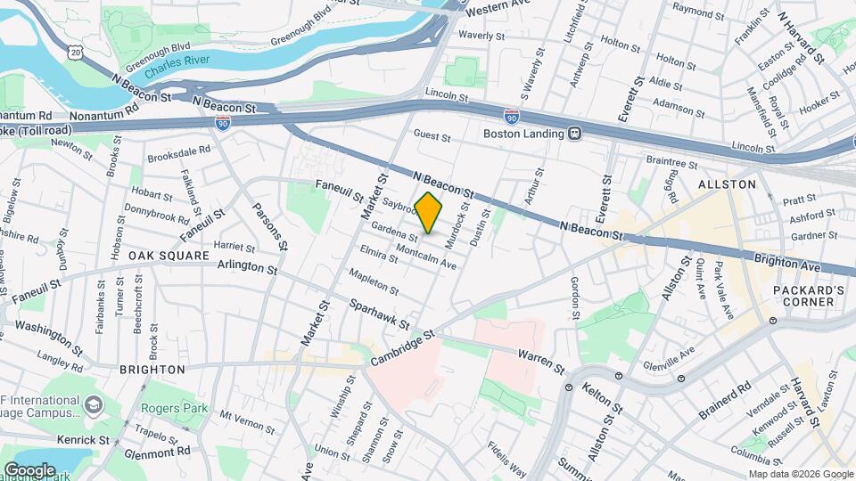 56 Etna St, Unit 2 Map and Location Details