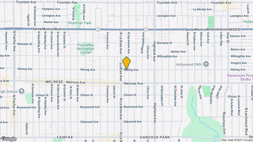 7050-7059 Waring Ave Map and Location Details
