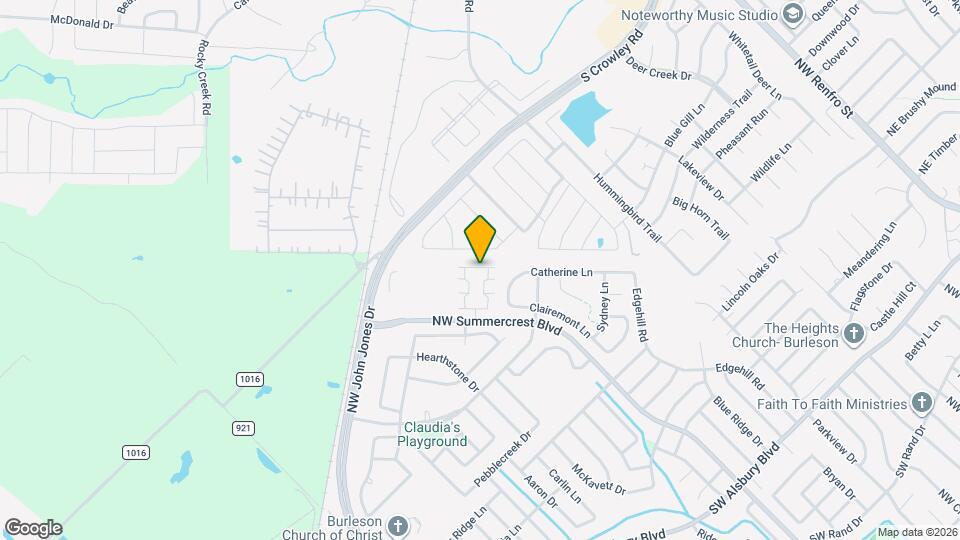 1231 Sunnyvale Ln Map and Location Details