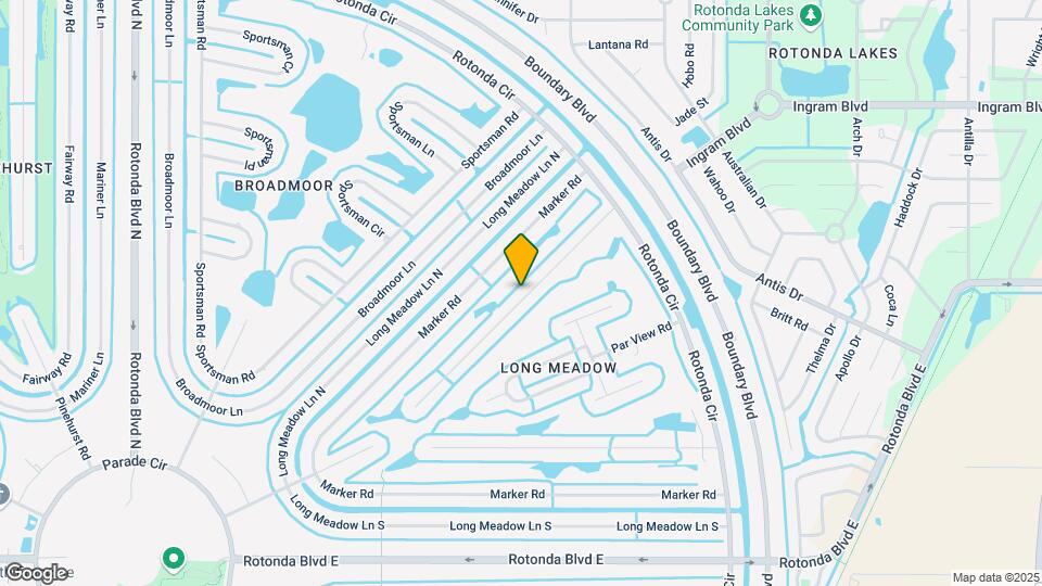 39 Long Meadow Ct Mapa y Detalles de la Ubicación