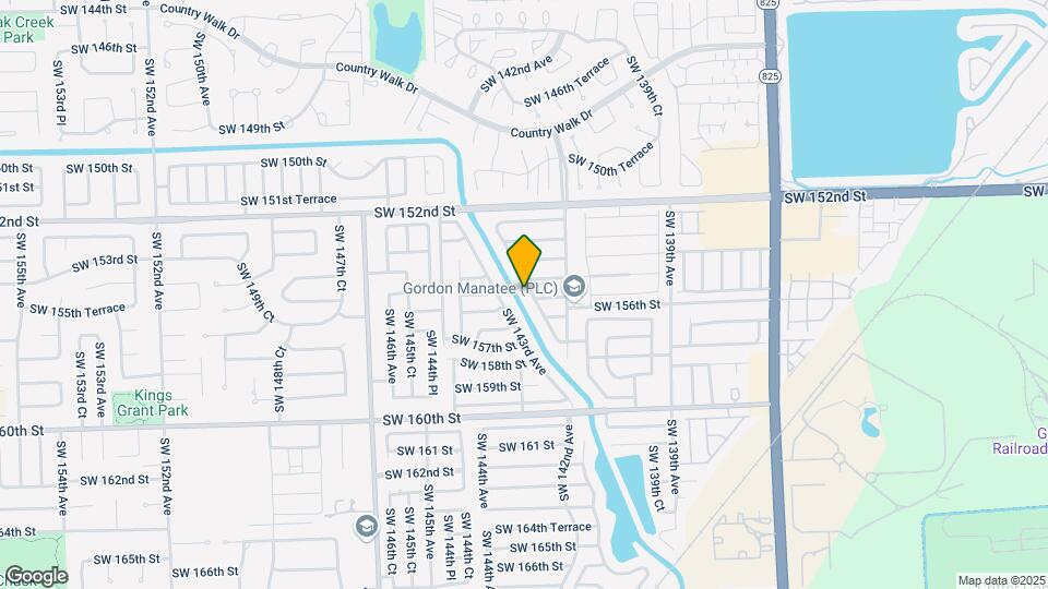 15512 SW 142nd Ct Map and Location Details