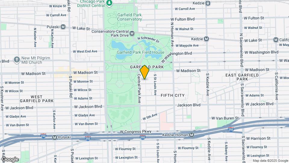 3536 W Monroe St Map and Location Details