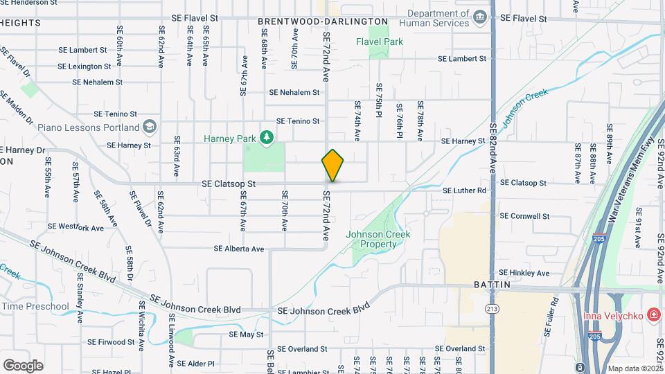 8584 SE 72nd Ave Map and Location Details