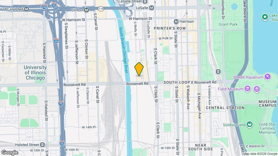 1142 S Delano Ct, Unit W411 Mapa y Detalles de la Ubicación