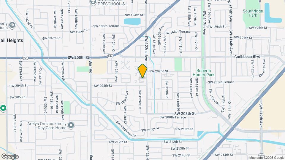 12217 SW 203rd Terrace Map and Location Details