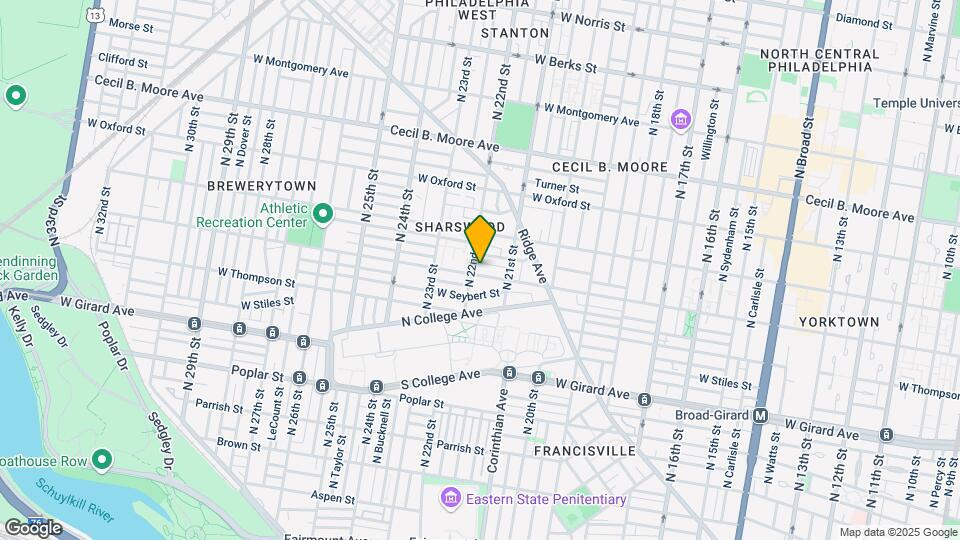 2131 Master St Mapa y Detalles de la Ubicación