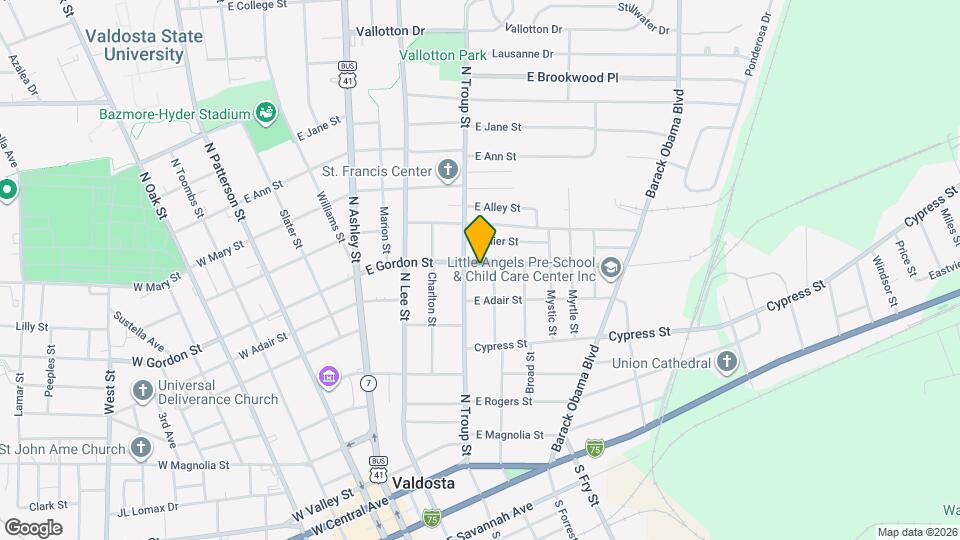 607 E Gordon St Map and Location Details