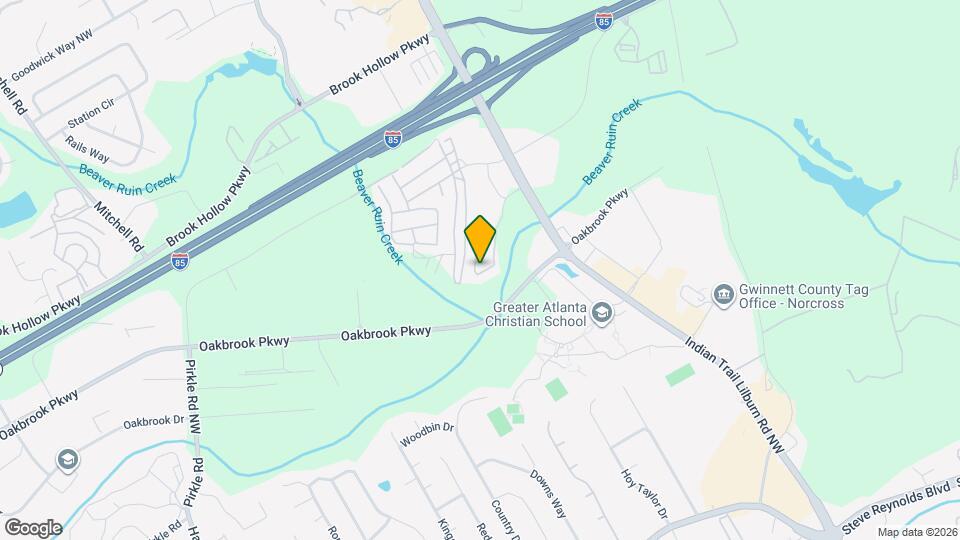 1528 Cove Creek Cir Map and Location Details