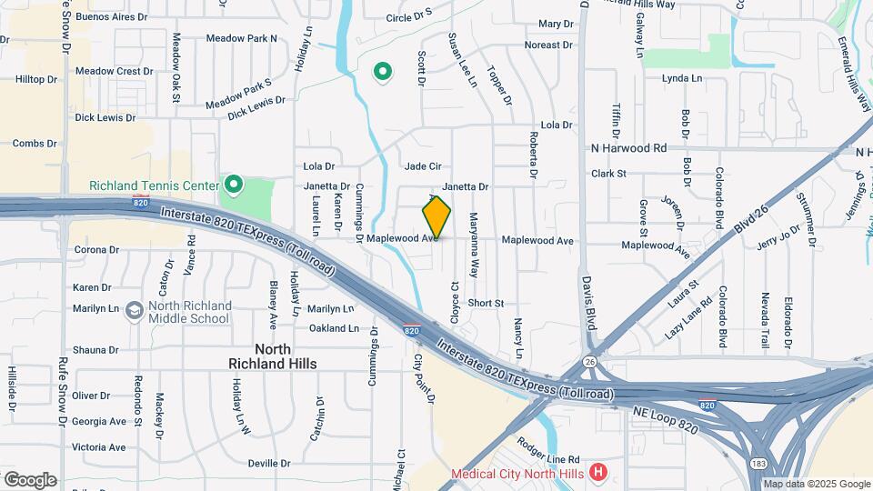 5033 Winder Ct Map and Location Details