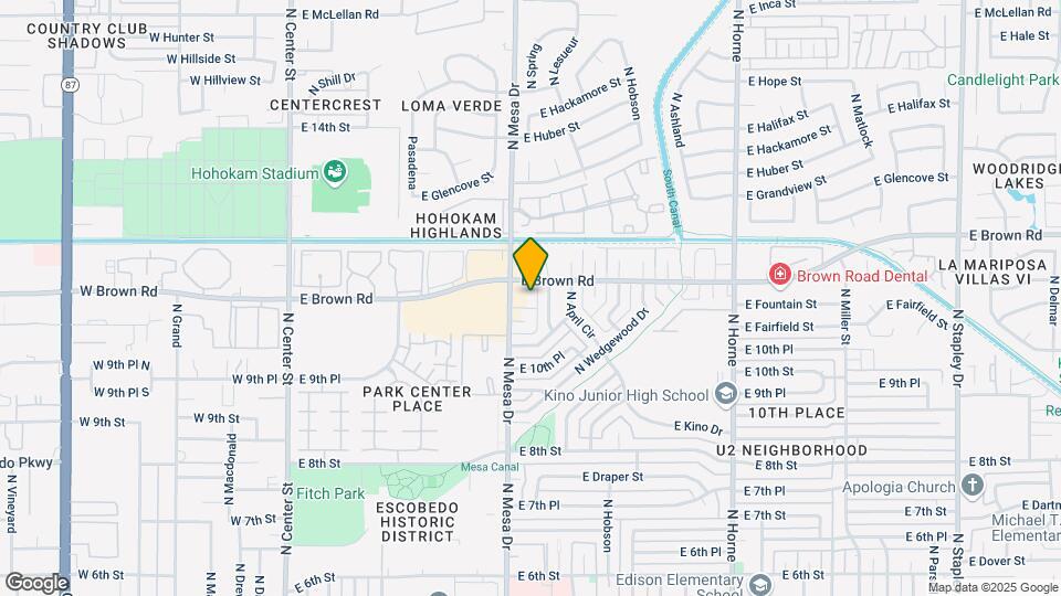 Mountain View Condos Mapa y Detalles de la Ubicación
