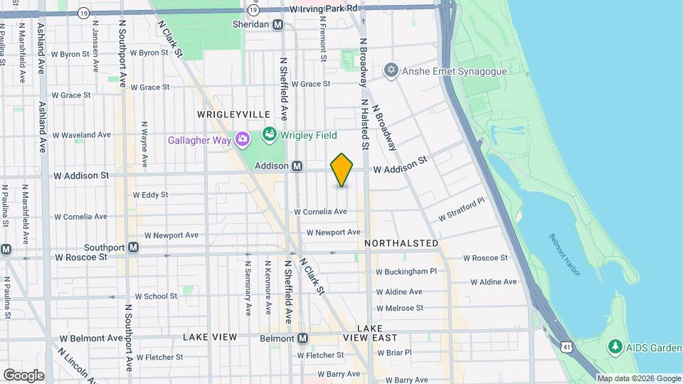 3528 N Reta Ave, Unit 3S Mapa y Detalles de la Ubicación