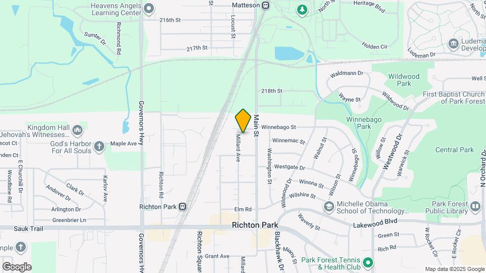 21939 Millard Ave Map and Location Details