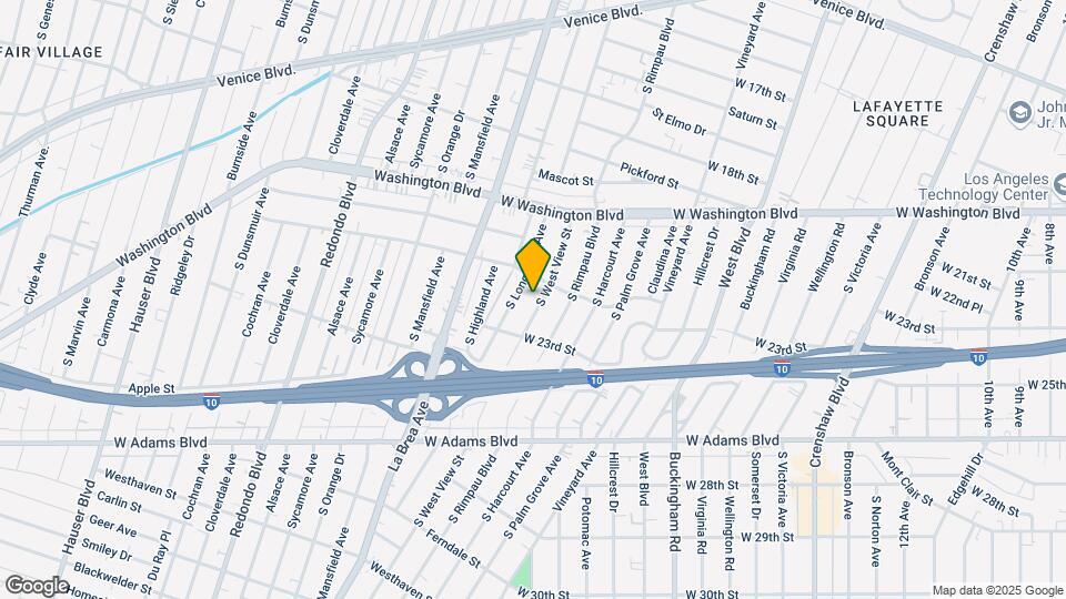 2119 S West View St Map and Location Details