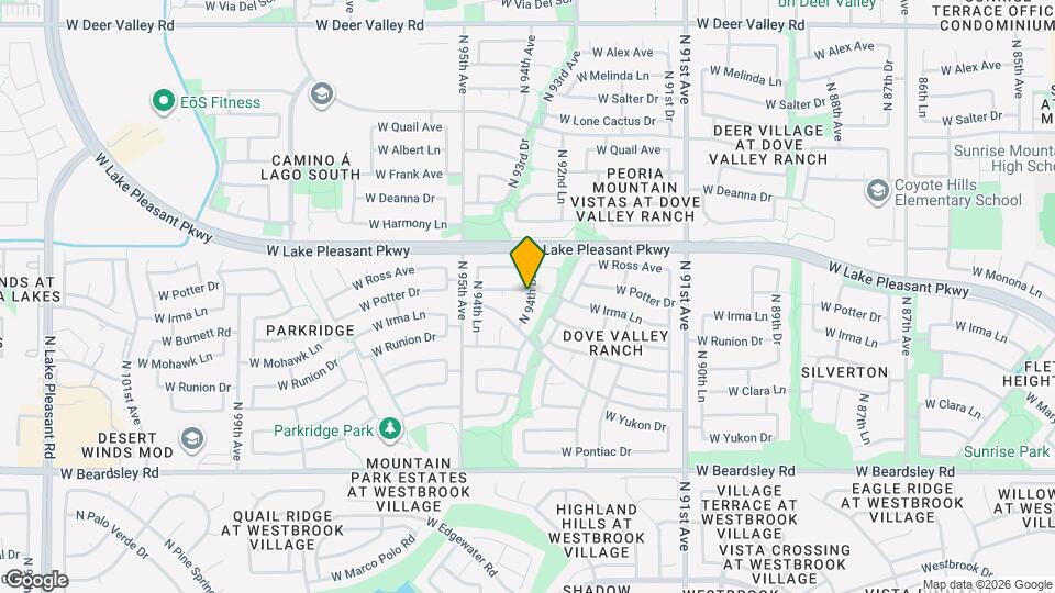 9427 W Potter Dr Mapa y Detalles de la Ubicación