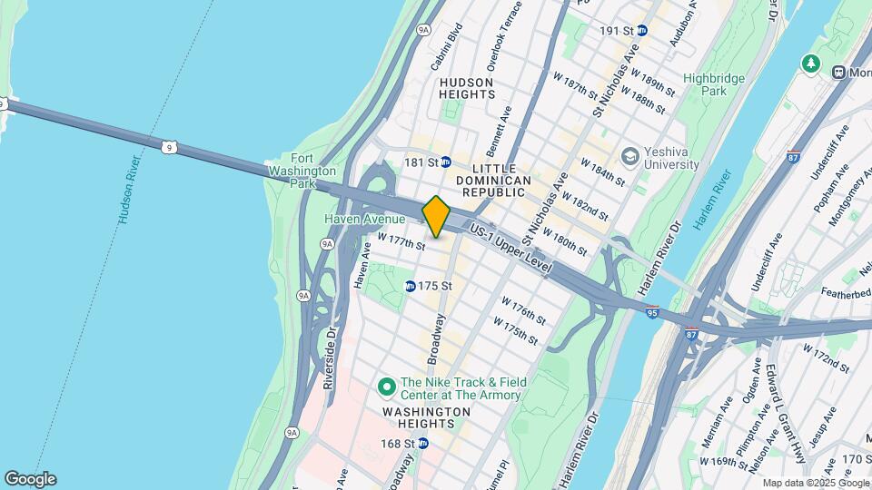717 W 177th St Map and Location Details