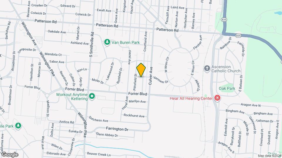 2105 Courtland Ave Map and Location Details