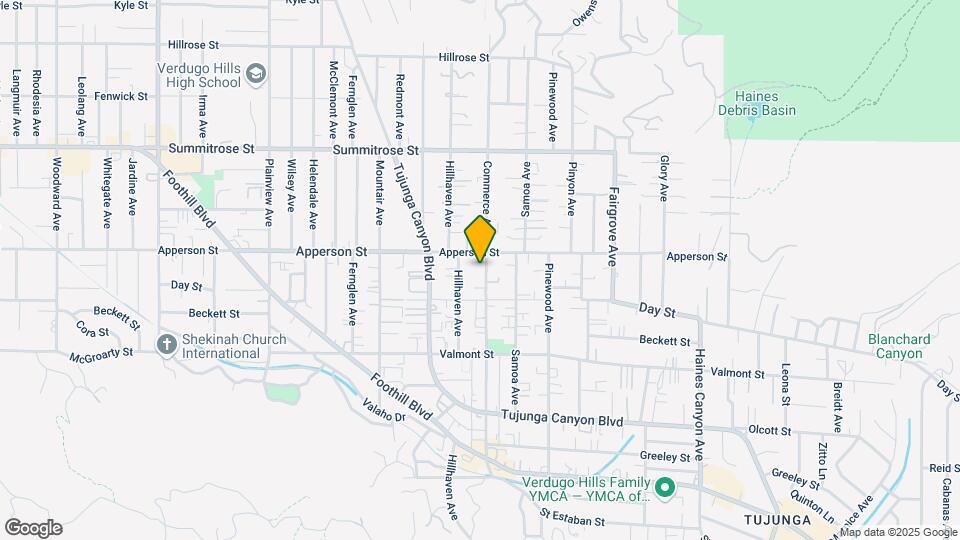 10241 Commerce Ave Mapa y Detalles de la Ubicación