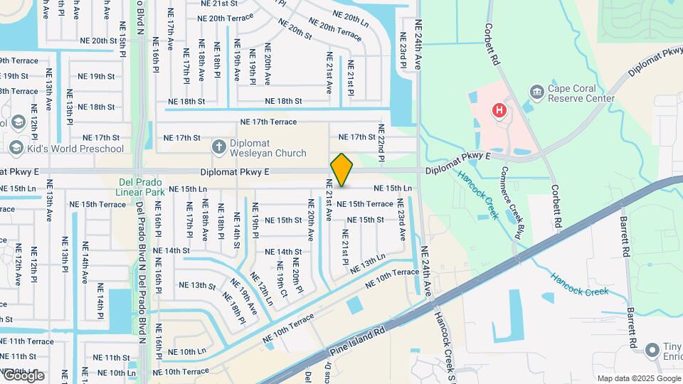 2108 NE 15th Ln Map and Location Details