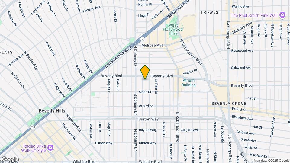 144 N Wetherly Dr Map and Location Details