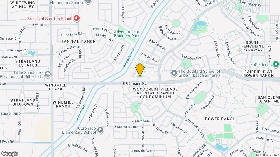 3805 E Santa Fe Ln Map and Location Details