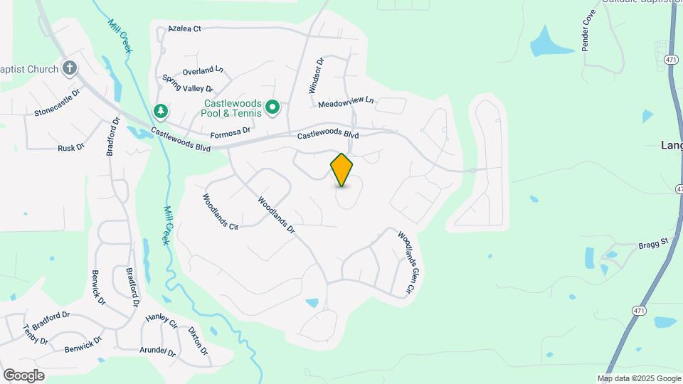 263 Greensview Dr Map and Location Details