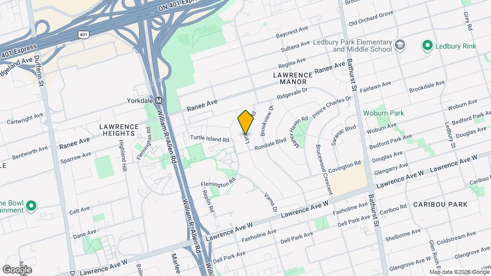 68 Lynnhaven Rd Map and Location Details