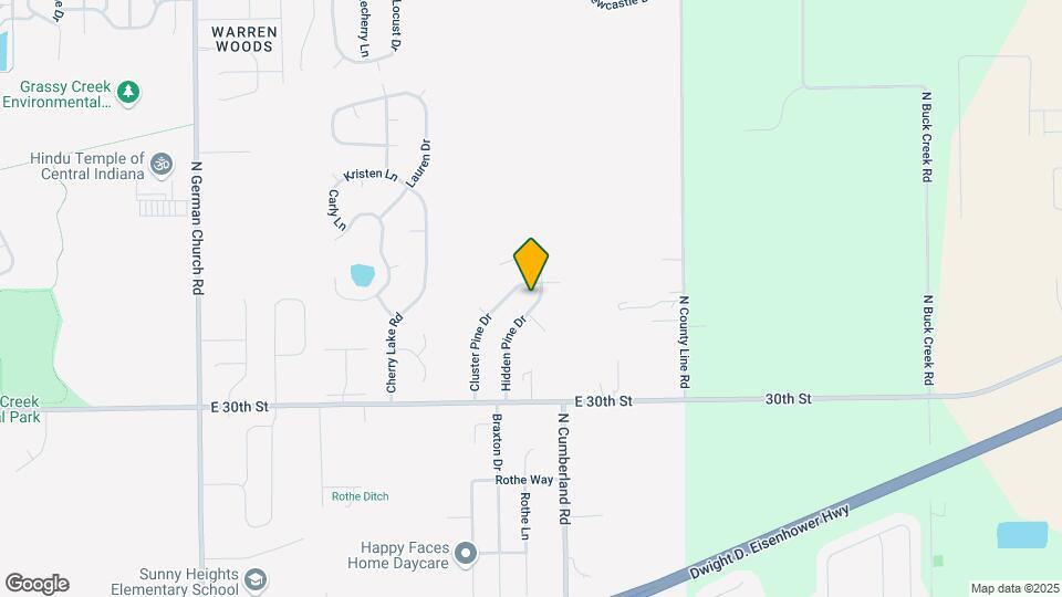 3152 Hidden Pine Dr Map and Location Details