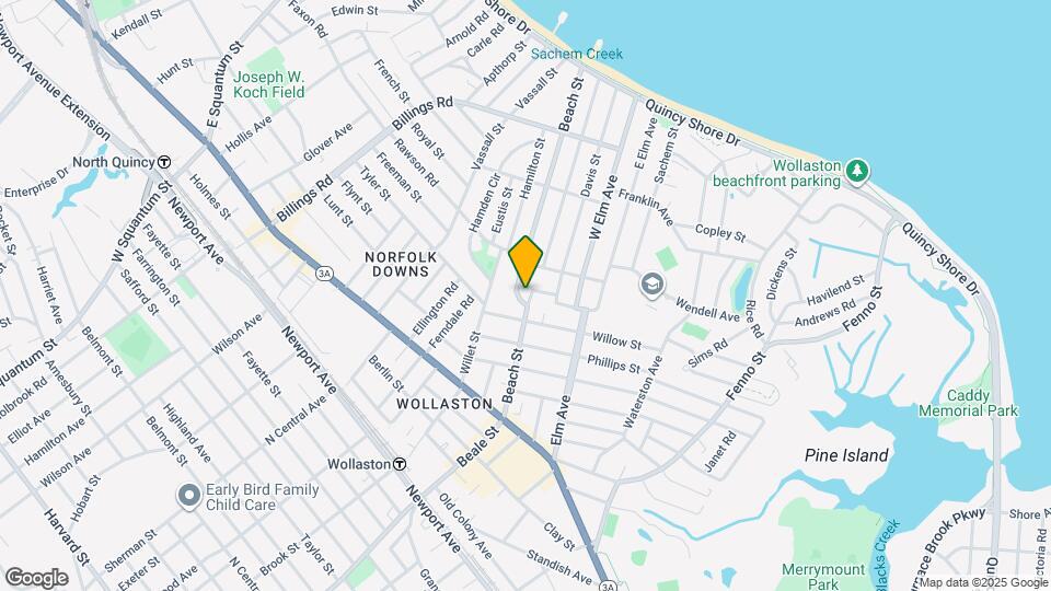 101 Beach St Map and Location Details