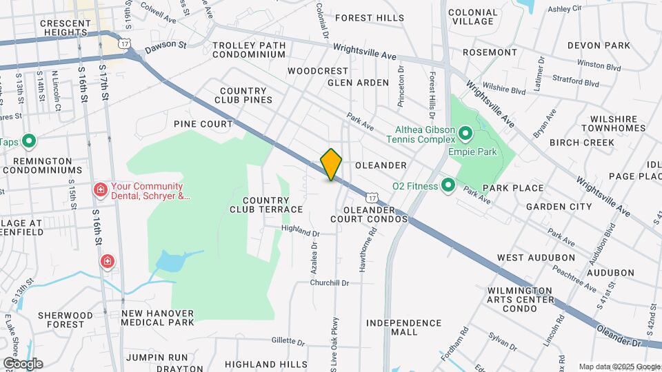 2720 Oleander Dr Map and Location Details