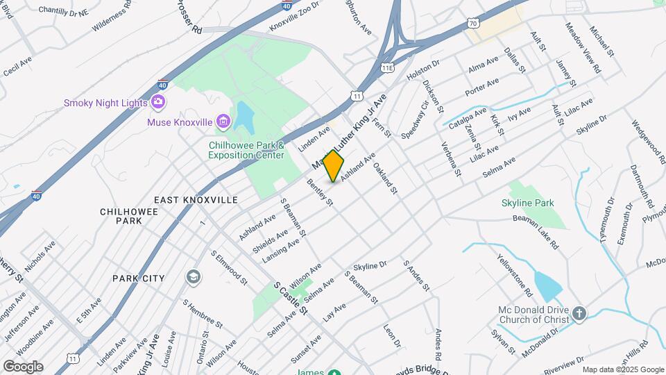 3412 Ashland Ave Map and Location Details