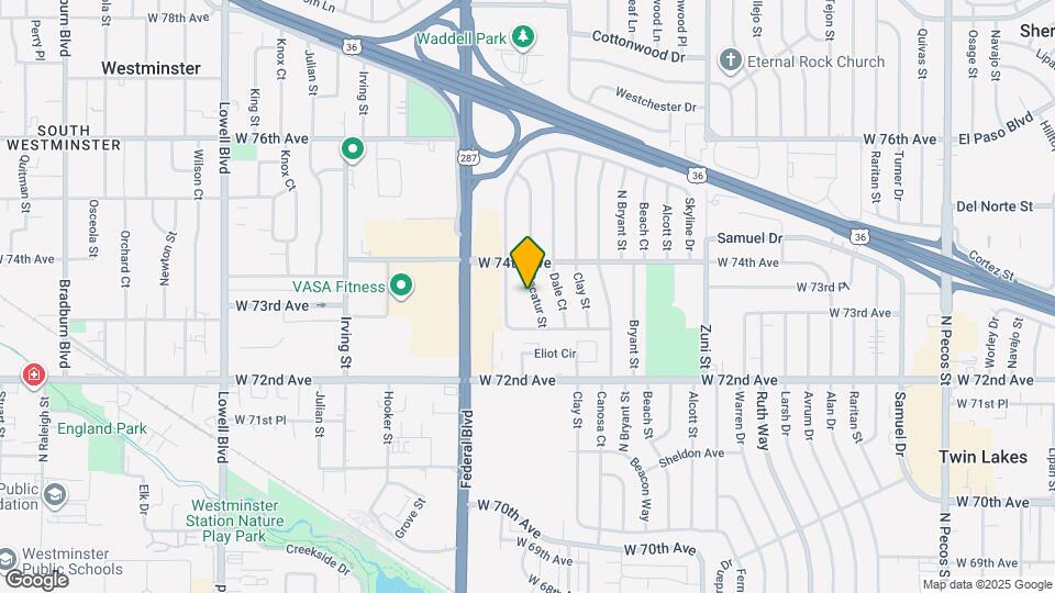 7351 Decatur St Map and Location Details