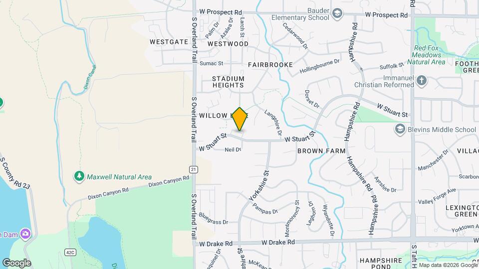 2930 W Stuart St, Unit 19 Map and Location Details